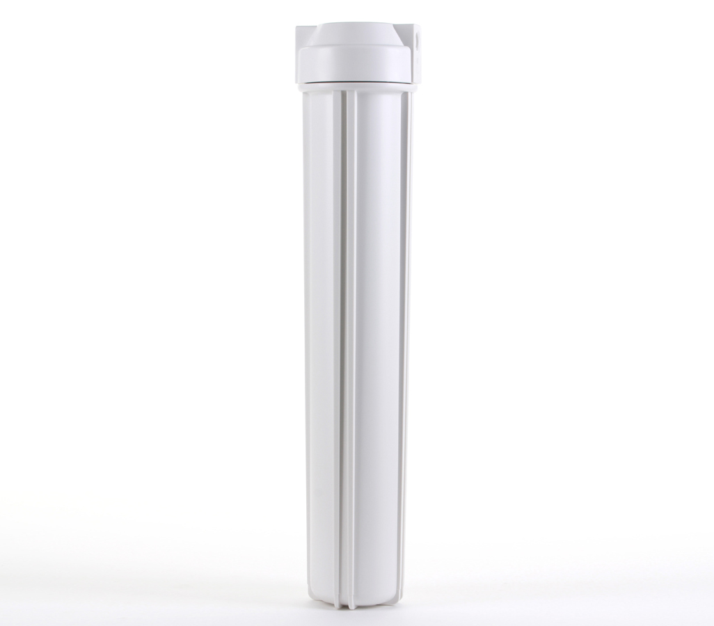 3/8 Ports 10 White Housing with White Rib Cap For RO & Filtration Systems Hydronix HF3-10WHWH38 3/8 Ports 10 White Housing with White Rib Cap For RO & Filtration Systems Hydronix HF3-10WHWH38